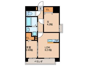 グランステディ城東中央の物件間取画像